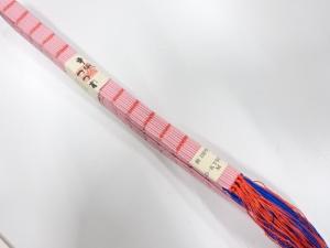 未使用品　正絹　綴れ手組帯締め